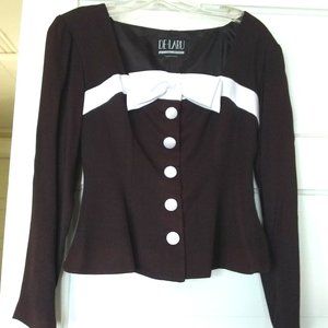 Women's size Small short jacket with bow